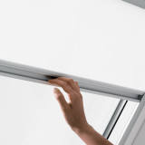 Velux рулонная штора на направляющих RFL 1028 белая
