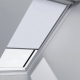 Velux рулонная штора на направляющих RFL 1028 белая